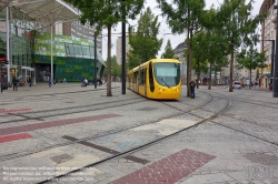 Viennaslide-05244958 Mulhouse, Tramway, Porte Jeune