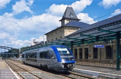 Viennaslide-05249901 Frankreich, Sarreguimes, Regionalbahn