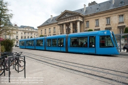Viennaslide-05252849 Reims, moderne Straßenbahn, Opera - Reims, modern Tramway, Opera
