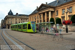 Viennaslide-05252851h Reims, moderne Straßenbahn, Opera - Reims, modern Tramway, Opera