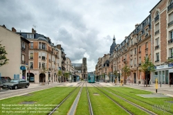 Viennaslide-05252876h Reims, moderne Straßenbahn - Reims, modern Tramway