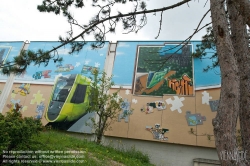 Viennaslide-05252915 Reims, moderne Straßenbahn - Reims, modern Tramway