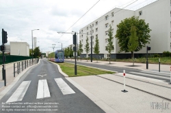 Viennaslide-05252916 Reims, moderne Straßenbahn - Reims, modern Tramway