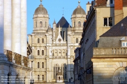 Viennaslide-05254120 Dijon, Altstadt, Blick von Place de la Libération zu Eglise Saint Michel - Dijon, City Center, View from Place de la Libération to Saint Michael Church