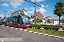 Viennaslide-05254902 Dijon, Tramway, Avenue Jean Jaures