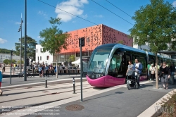 Viennaslide-05254917 Dijon, Tramway, Chenove Centre