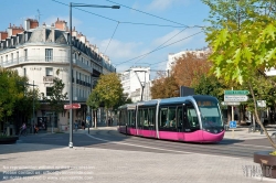 Viennaslide-05254928 Dijon, Tramway, Place Darcy