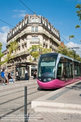 Viennaslide-05254933 Dijon, Tramway, Place Darcy