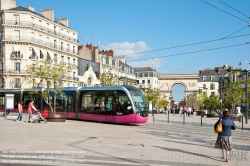 Viennaslide-05254934 Dijon, Tramway, Place Darcy