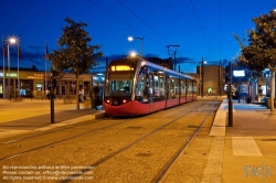 Viennaslide-05254956 Dijon, Tramway, Gare SNCF