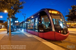 Viennaslide-05254958 Dijon, Tramway, Gare SNCF