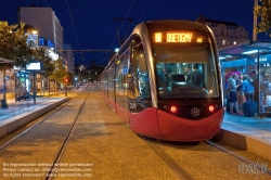 Viennaslide-05254960 Dijon, Tramway, Gare SNCF