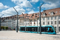 Viennaslide-05256760 Besancon, Tramway, Place de la Revolution