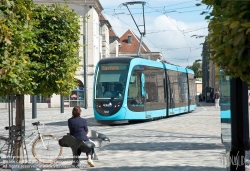 Viennaslide-05256768 Besancon, Tramway, Place de la Revolution