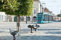 Viennaslide-05256790 Besancon, Tramway, Place de la Revolution