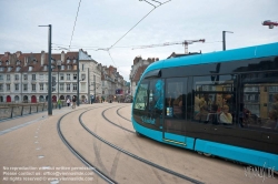 Viennaslide-05256813 Besancon, Tramway, Pont Battant