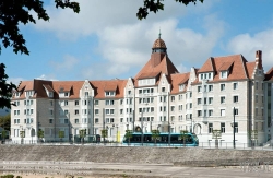 Viennaslide-05256864 Besancon, Tramway, Cité Universitaire