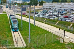 Viennaslide-05256915 Besancon, Tramway, Station Hauts de Chazal