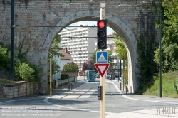 Viennaslide-05256923 Besancon, Tramway, Station Brulefoin