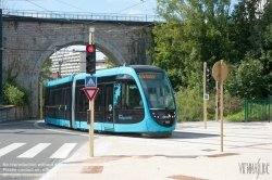 Viennaslide-05256924 Besancon, Tramway, Station Brulefoin