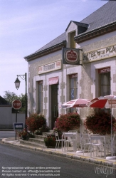 Viennaslide-05260127 Frankreich, Nibelle 1989, altes Hotel und Restaurant - France, Nibelle 1989, old Hotel and Restaurant