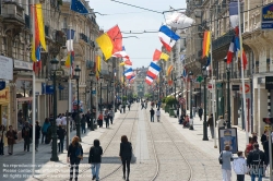 Viennaslide-05263102 Orleans, Rue de la Republique, Feiertag des 8. Mai - Orleans, Rue de la Republique, May 8th Celebration Day