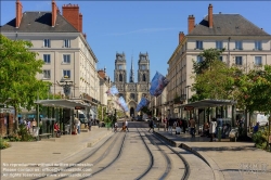 Viennaslide-05263626 Orleans, Tramway Line B, Place Du Gaulle