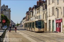 Viennaslide-05263692 Orleans, Tramway Line B, Rue Pte Madeleine 