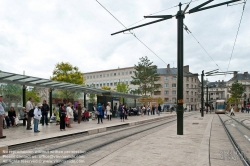 Viennaslide-05263709 Orleans, Tramway, 2012-07-10 °A+B de Gaulle (3)