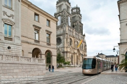 Viennaslide-05263737 Orleans, Tramway, 2012-07-10 °B Cathedrale 74 (1)