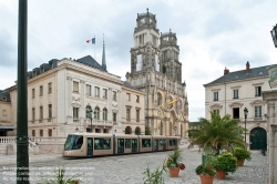 Viennaslide-05263741 Orleans, Tramway, 2012-07-10 °B Cathedrale 77