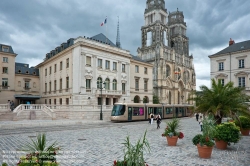 Viennaslide-05263742 Orleans, Tramway, 2012-07-10 °B Cathedrale 79 (1)