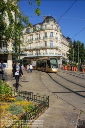 Viennaslide-05263859 Orleans, Tramway Line A, Place du Martroi 