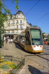Viennaslide-05263860 Orleans, Tramway Line A, Place du Martroi 