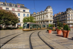 Viennaslide-05263863 Orleans, Tramway Line A, Place du Martroi 