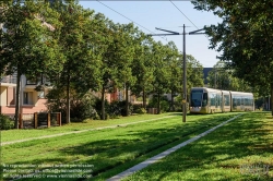 Viennaslide-05263874 Orleans, Tramway Line A, Promenade Tilleuls 