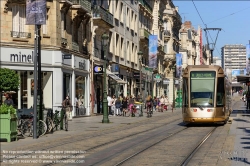 Viennaslide-05263885 Orleans, Tramway Line A, Rue de la Republique 