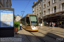 Viennaslide-05263891 Orleans, Tramway Line A, Rue Hallibarde 