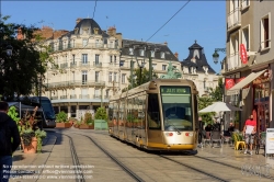 Viennaslide-05263892 Orleans, Tramway Line A, Rue Hallibarde 