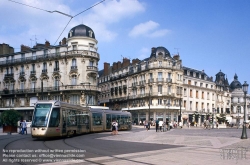 Viennaslide-05263906 Frankreich, Orleans, moderne Straßenbahn - France, Orleans, Modern Tramway