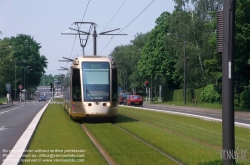 Viennaslide-05263916 Frankreich, Orleans, moderne Straßenbahn - France, Orleans, Modern Tramway