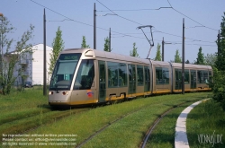 Viennaslide-05263919 Frankreich, Orleans, moderne Straßenbahn - France, Orleans, Modern Tramway