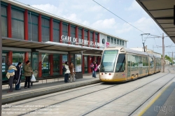 Viennaslide-05263931 Orleans, Tramway, Gare d'Aubrais