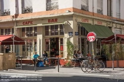 Viennaslide-05272110 Lyon, Rue d'Anvers, Cafe
