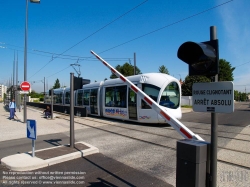 Viennaslide-05274303 Lyon, moderne Straßenbahn - Lyon, Modern Tramway