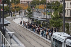 Viennaslide-05274408 Lyon, Tramway T4 Manufacture