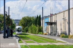 Viennaslide-05274606 Frankreich, Lyon, moderne Straßenbahn T6 Parc d'Artillerie // France, Lyon, modern Tramway T6 Parc d'Artillerie 