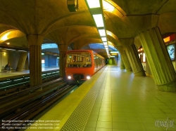 Viennaslide-05274908 Lyon, Metrolinie D, Station Parilly - Lyon, Metro Line D, Station Parilly