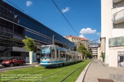 Viennaslide-05276105 Grenoble, Tramway, Rue du Manege