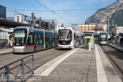 Viennaslide-05276212 Grenoble, Tramway, Gares